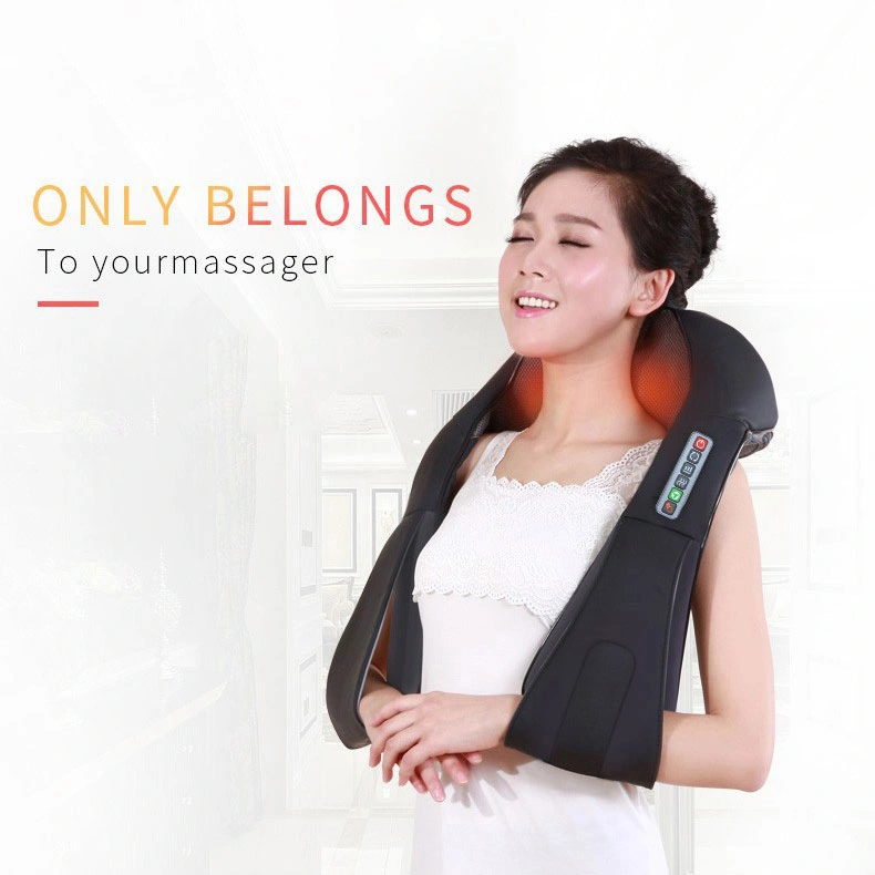 Hot Sale Body Massage Shiatsu Neck Shoulder Massager Electric Back Massager Belt