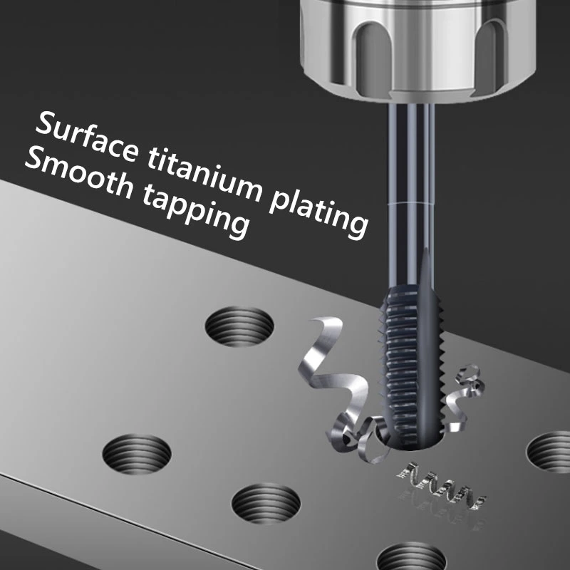 Herramienta de rosca de acero de ángulo de avellanado especial CNC Drilling High Máquina de bridas de pelo de calidad