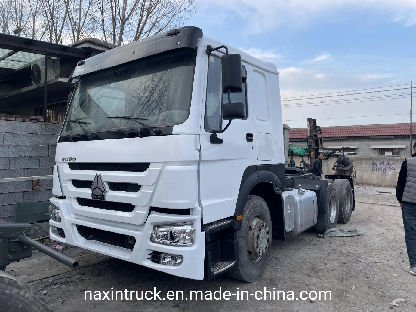 China verwendet Diesel Traktor Anhänger LKW Kopf mit Preisen 10 Reifen 6X4