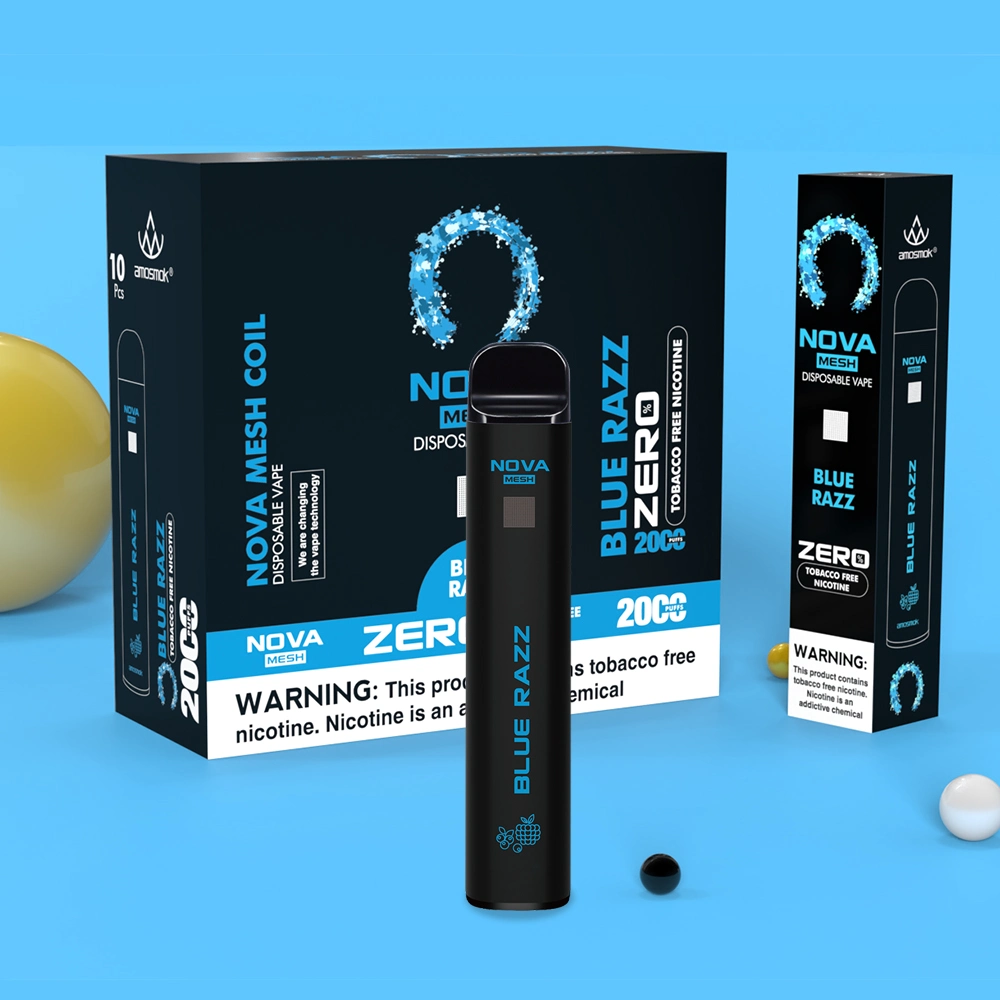 Mejores tipos OEM Custom compra Mayorista/Proveedor de cartuchos desechables de VAPE E Cig estilo pluma fábrica vaporizador electrónico nicotina 2000 Puff en grandes cantidades de cigarrillos vacío Precio