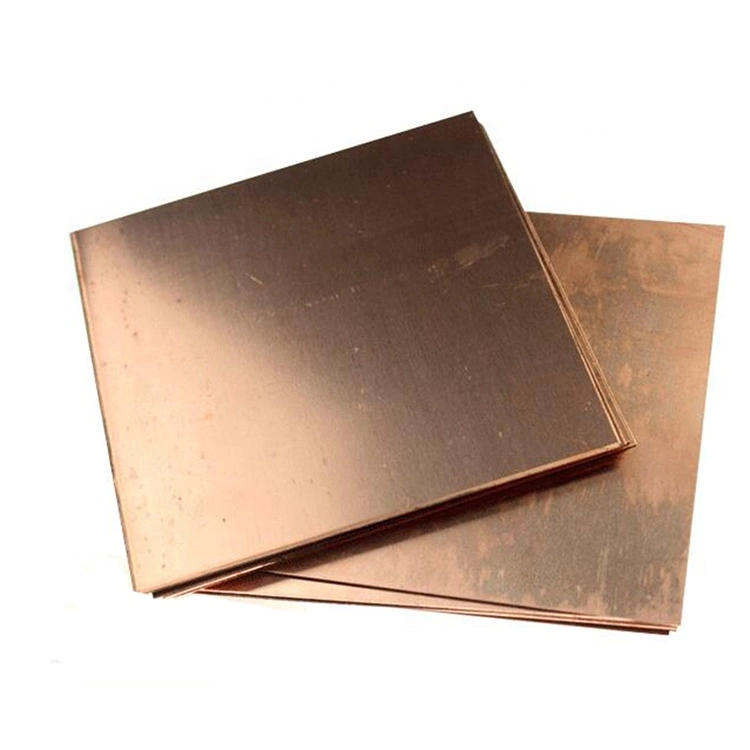 Copper Sheets for Sale Grade C11000 C12200 Thickness 0 15mm 8 0mm Tia Surface Plate Balance Pure