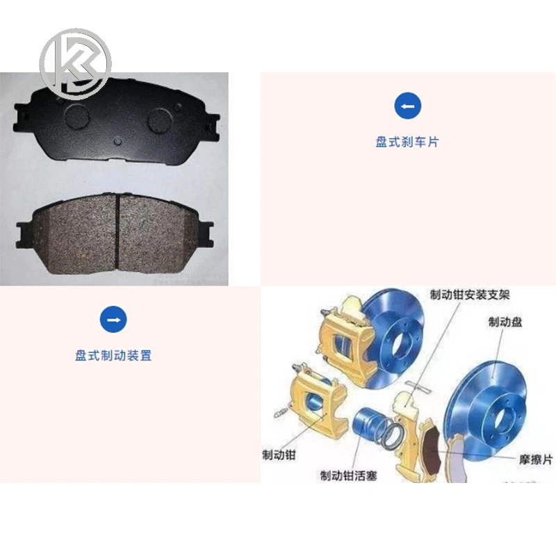 Auto Car Disc Front Rear Ceramic Semi-Metal Brake Pads D96405131/S4510011/96405129/5520065D10 / 5520065D00/0446535230/5888781 / 5892330/46602617/0446632030