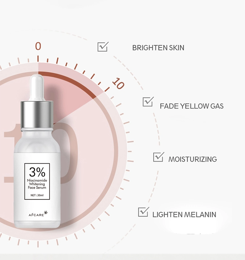 Sehr Empfehlenswert Anti-Wrinkle Brightening Shrink Pore Niacinamide Whitening Face Serum