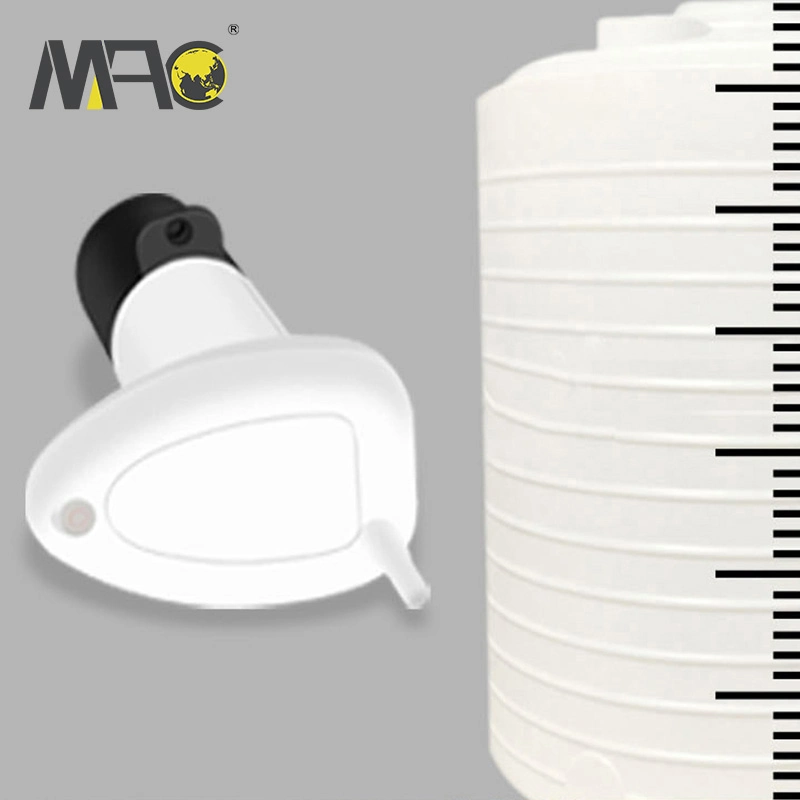 Macsensor 15m Tanque de agua ultrasónico inalámbrica Sensor de nivel de profundidad de líquido con indicador de temperatura