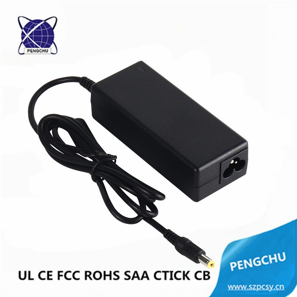 UL ETL CE FCC RoHS SAA CB C-Tick 5V 12V 24V 36V 48V 36W 48W 60W Desktop AC/DC Power Supply/Power Adapter for Laptop/LED/CCTV/Battery Charger/Medical