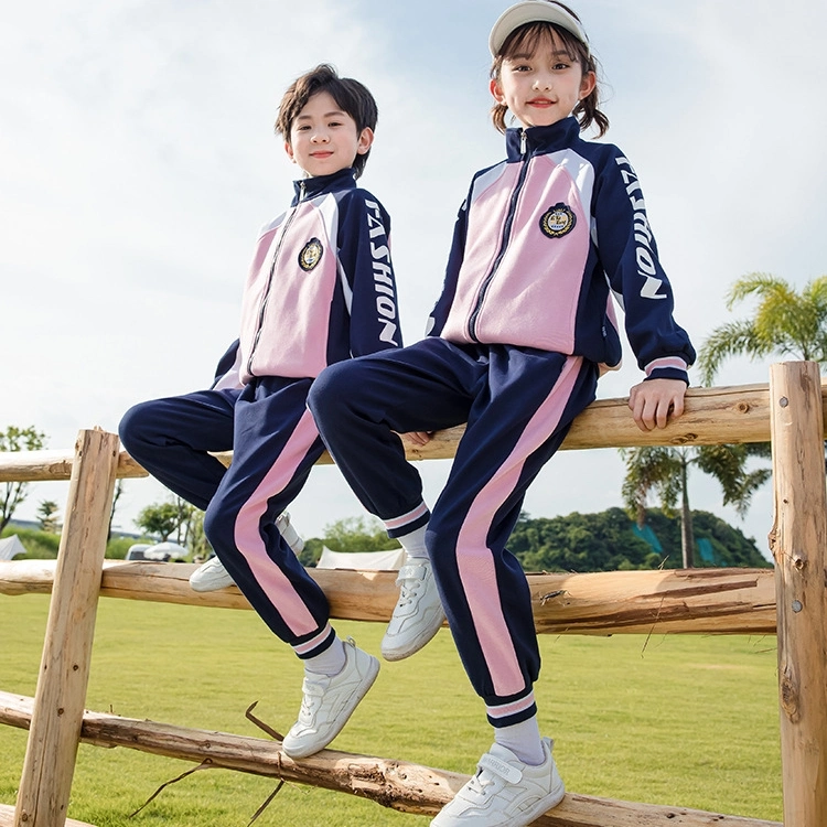 Promoción personalizada Invierno Otoño niños Escuela Sportswear Uniforms ropa para niños