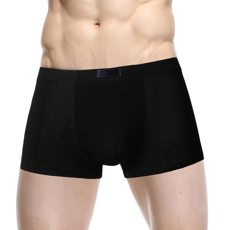 New Solid Color Men's Modal Breathable Soft Casual Underwear