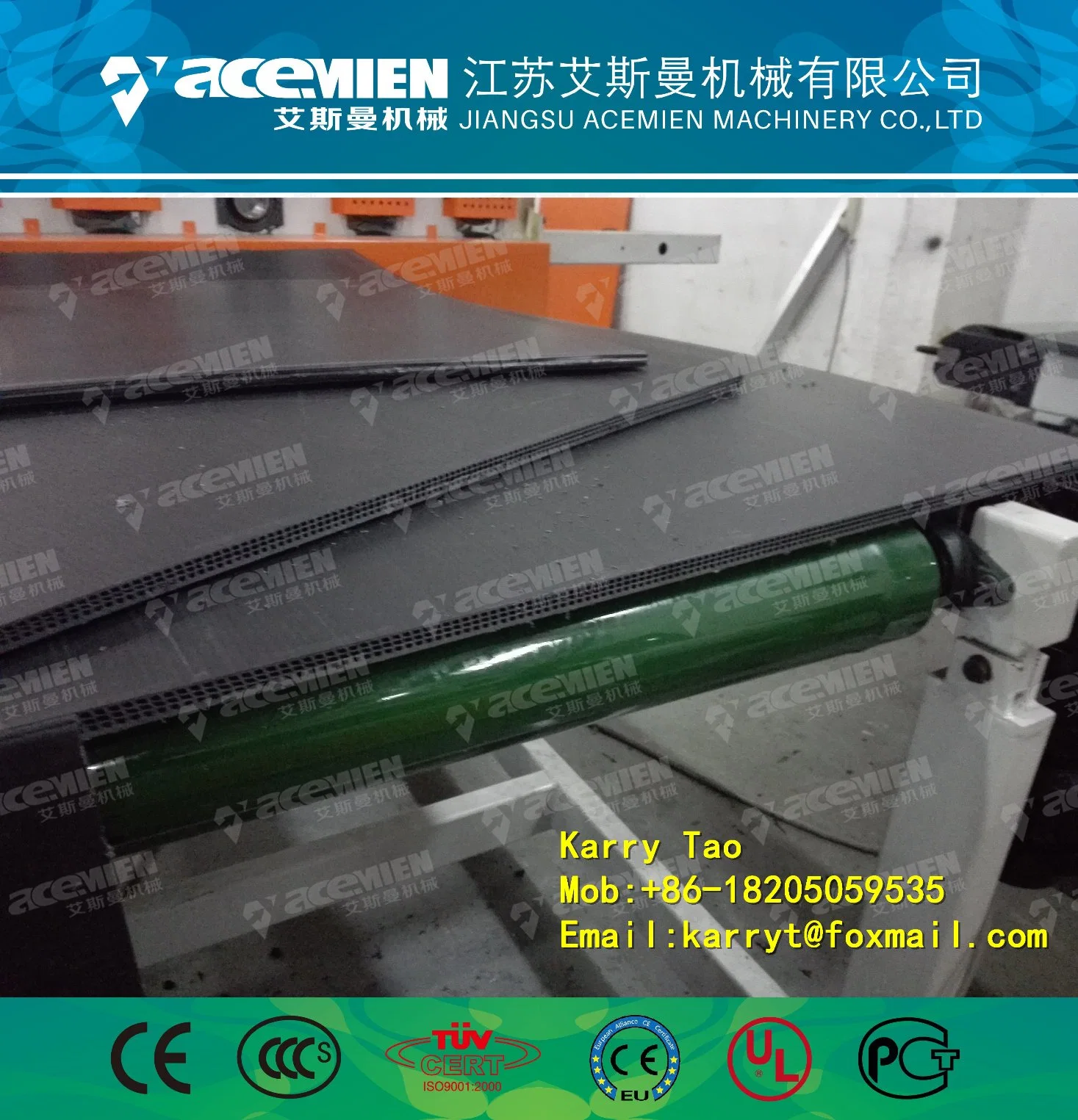 Reusable Plastic Hollow Construction Board Making Machine/ Extrusion Line