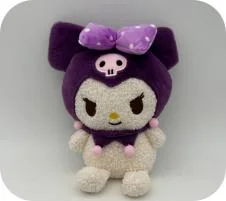 Brinquedos de peluche personalizados por atacado/brinquedos de brincar para bebé/bonitinho Kuromi, estilo gatinho/brinquedos de peluche