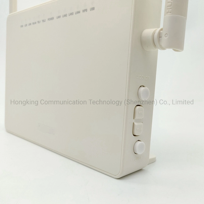 Hg8245c de l'équipement à fibre optique FTTH Modem de l'unité de réseau optique EPON Gpon 1ge+3fe+2tel+WiFi USB+l'ONU en Ontario