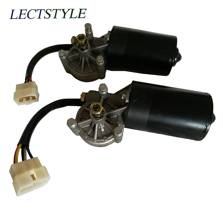 Electric DC Worm Gear Wiper Motor on Laboratory Device