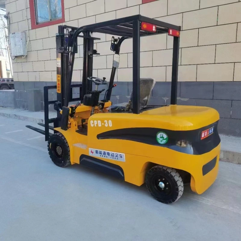 Pequeña fábrica de 3ton baterías de Forklift OEM exportación a Europa país 3ton elevador mecánico