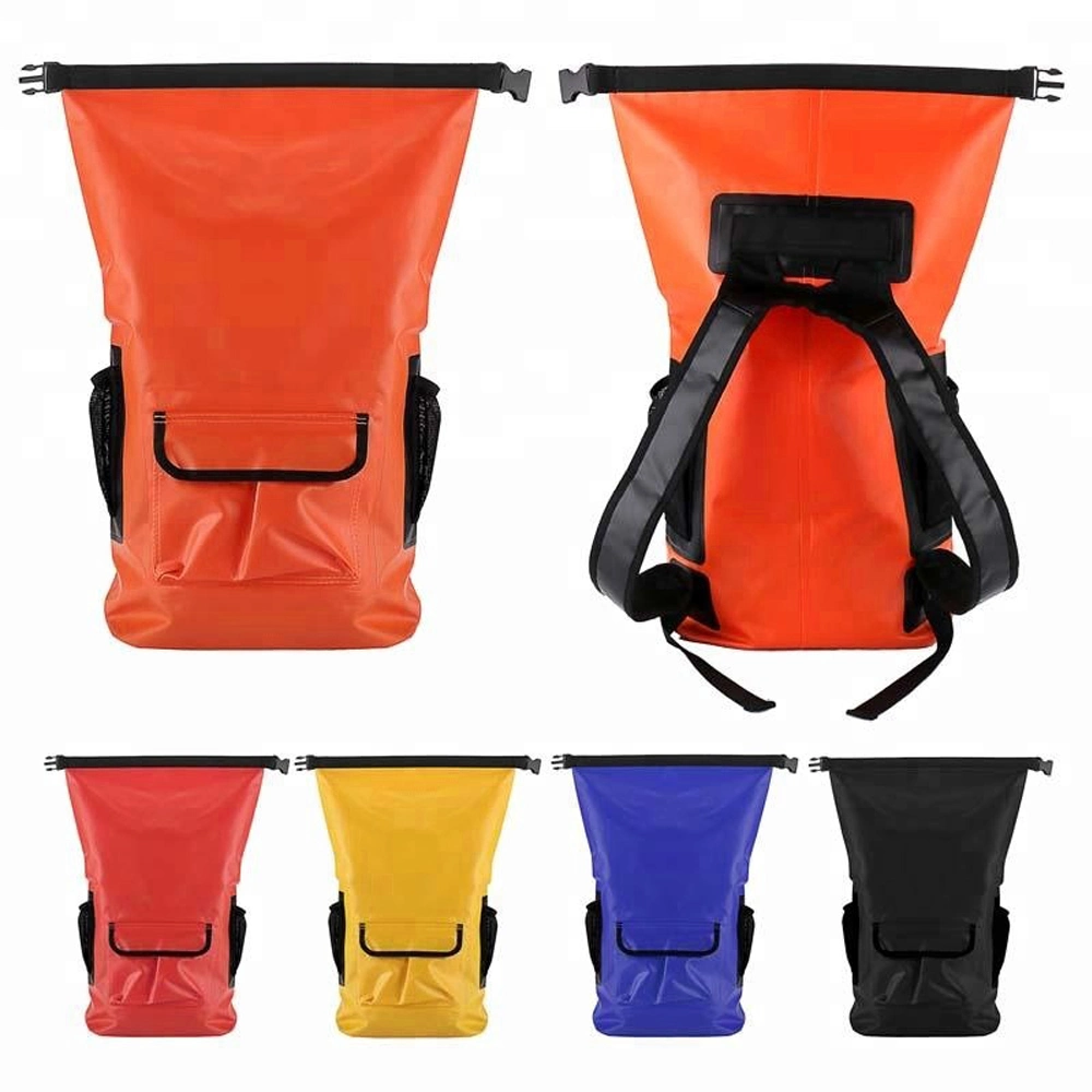 Roll Top PVC Dry Bags Waterproof Bag Outdoor Travel Backpack