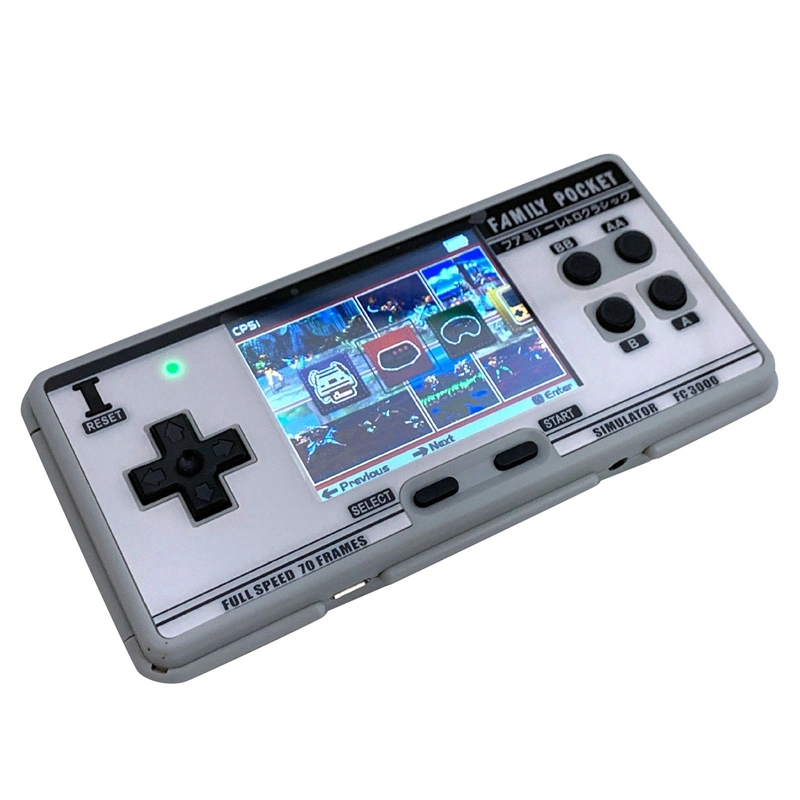 FC3000 Handheld Game Console 8 Simulator 2000 Game Can Increase The Game Children's Color Screen Game Console