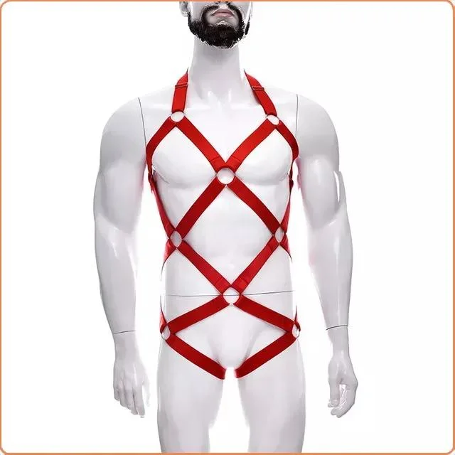 Bondage Restraint Bdsm Elastic Adjustale Super String Diamond Grid Body Hollow out Sexy Harness Lingerie