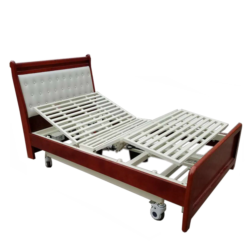 Three Function Foldable Electric Homecare Nursing Hospital Bed