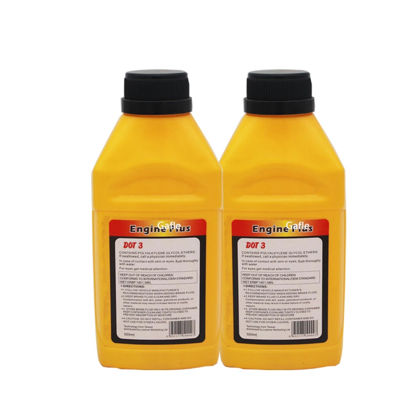 Gafle 500 ml de líquido de frenos DOT3 coche aceite Lubraicant