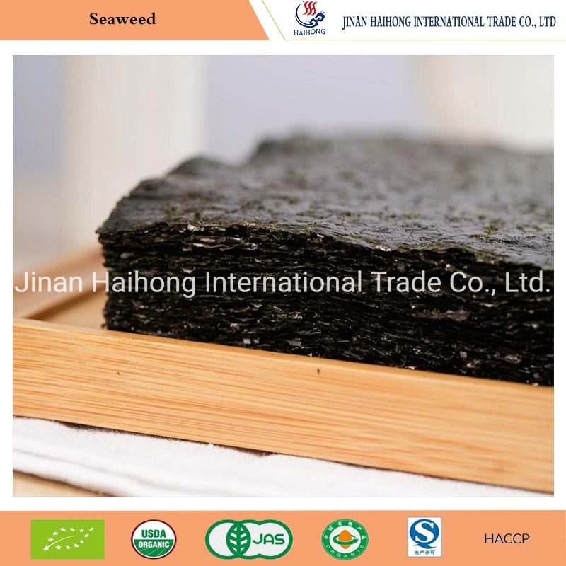 Roasted Seaweed, Shredded Seaweed, EU Organic Certified Seaweed Seaweed, Seaweed for Sushi