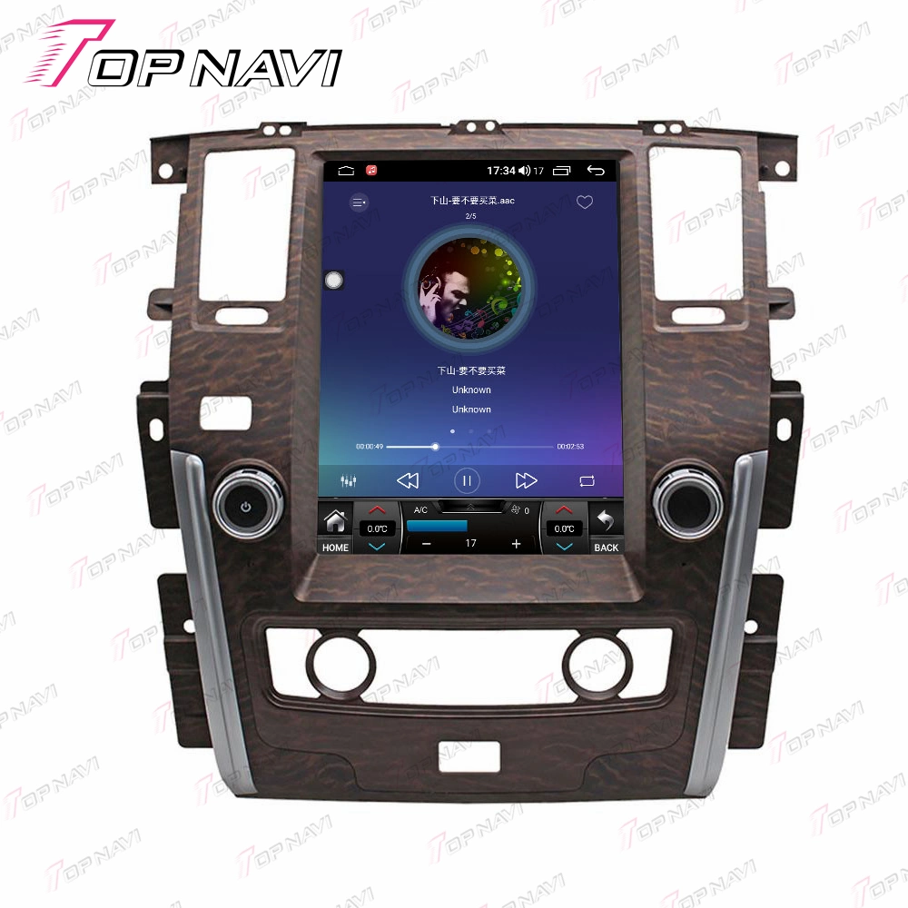 12.1 po pour le lecteur multimédia de voiture stéréo automatique Nissan Patrol 2010-2018 Navigation GPS