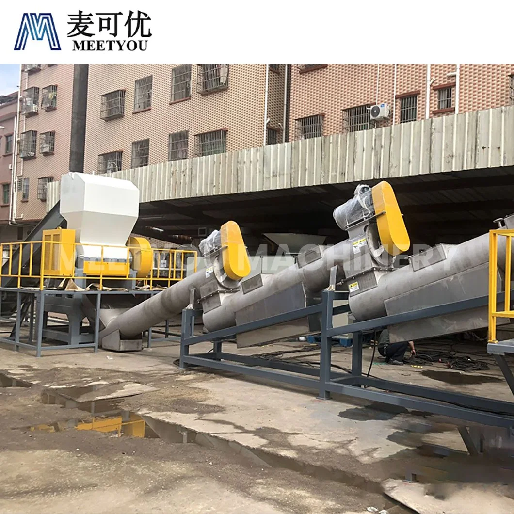 Meetyou Machinery PE Plastic Film/Bag Washing Line OEM Customized China PP PE Uniform Plasticization Soft Material Washing Line Machine Manufacturing