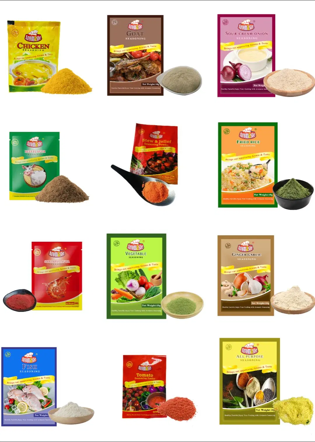 African Food Various Flavors Compound Seasoning with OEM Service