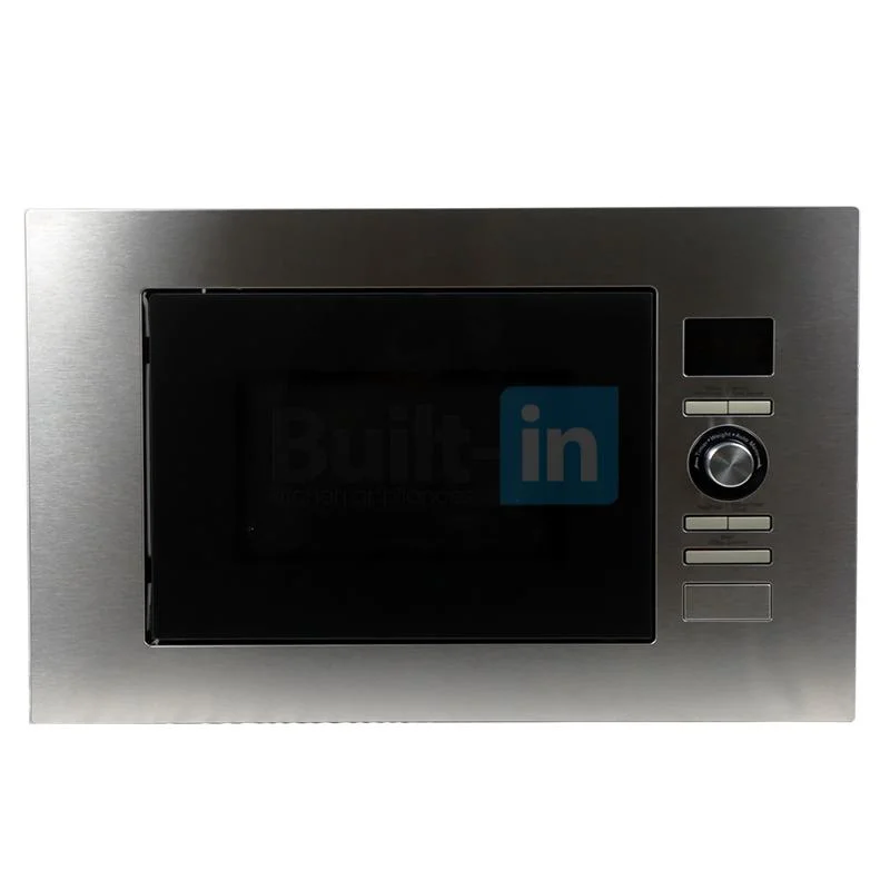 388mm Height 20L Digital Control Grill Function Built-in Microwave Oven Steel Stainless Cavity LED Display Auto Menu