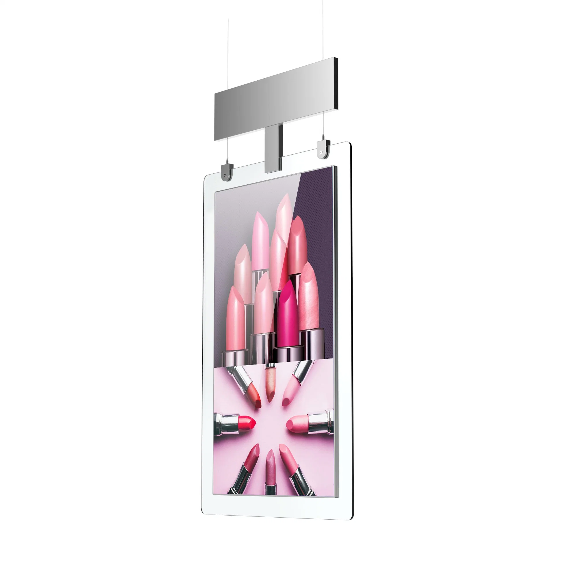 Hanging Double Sided Super Slim Ultra Thin Transparent Digital Signage and Displays