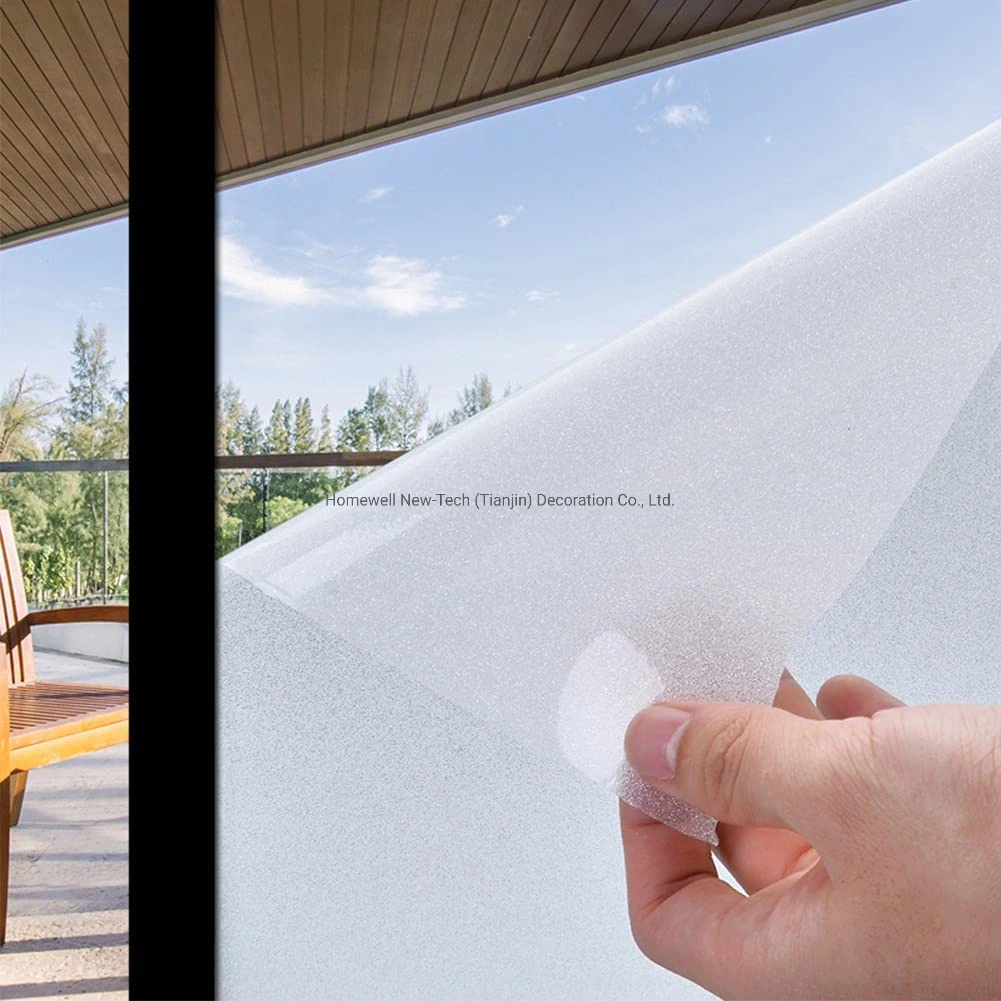 Window Film Frosted Waterproof Static Cling Privacy Protection for Home