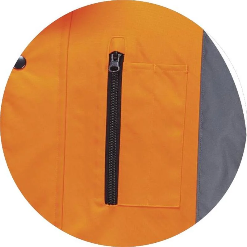 Chaqueta de seguridad transpirable de alta visibilidad ropa de trabajo impermeable para construcción Seguridad