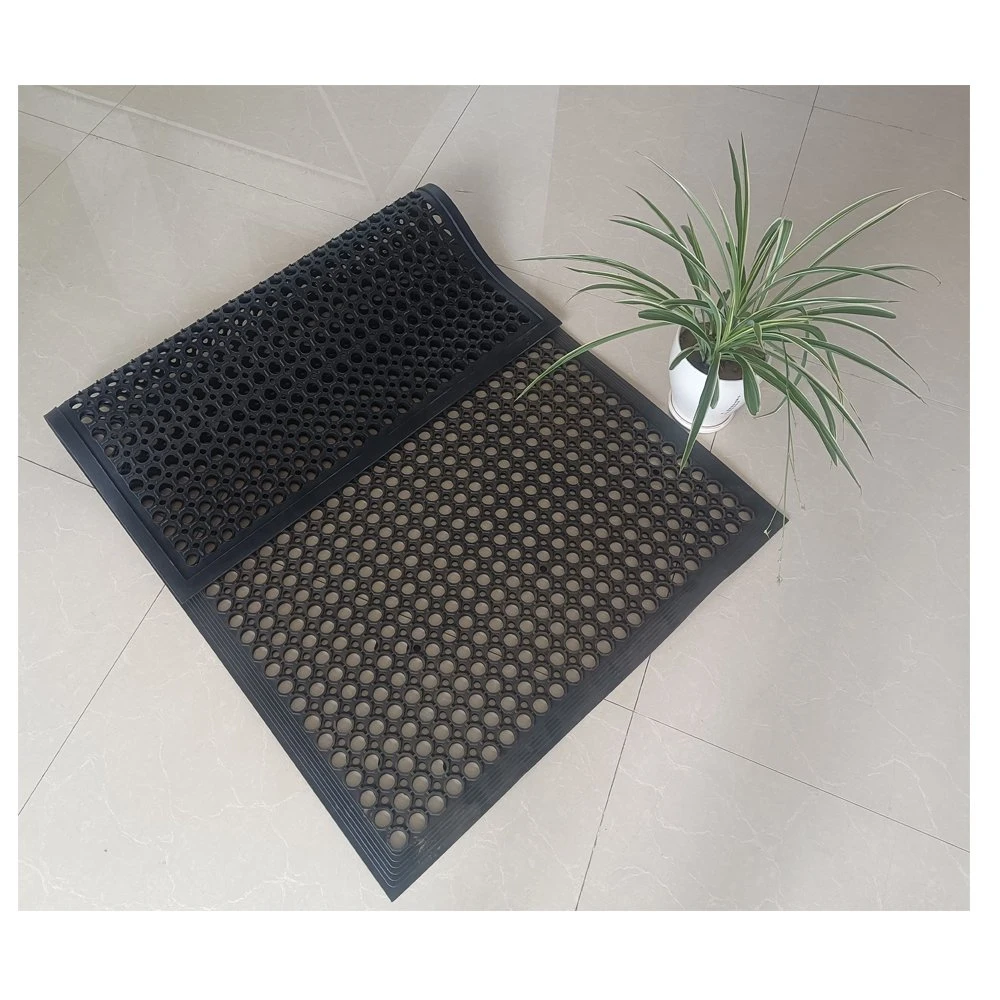 5% Discount Kitchen Workshop Waterproof Drain Anti Skid Rubber Mat Rubber Flooring Rubber Sheet Rubber Matting