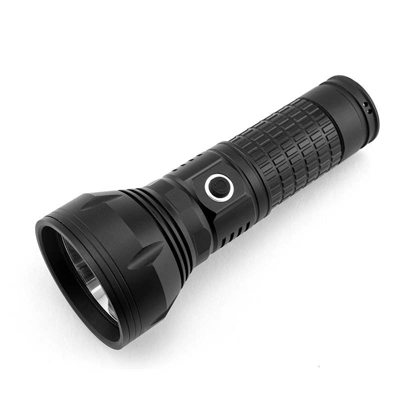 Aluminium Material USB Rechargeable LED Flashlight