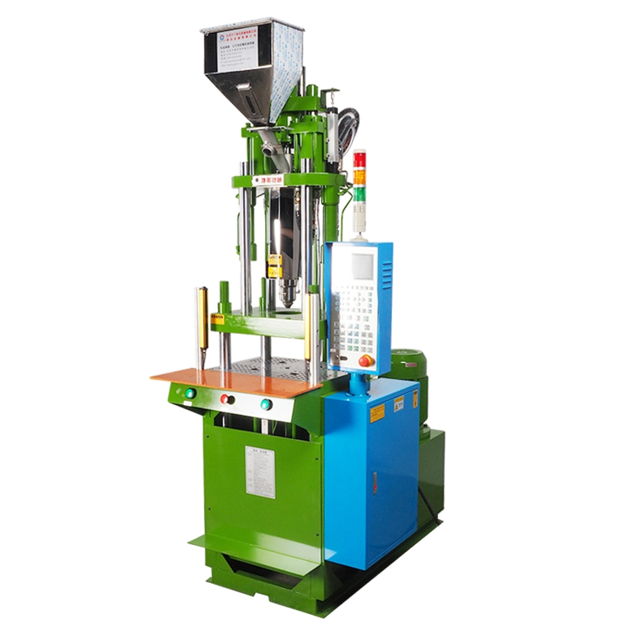 DC AC Power Plug Making Vertical Plastic Injection Molding Machine