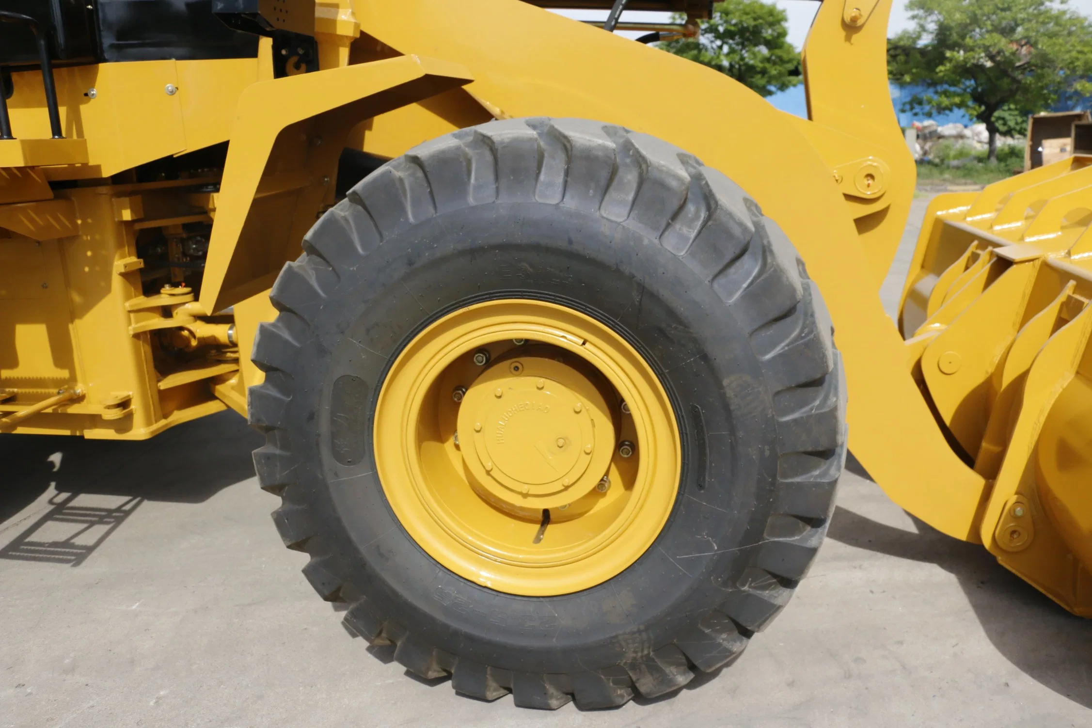 Luqing 5 Ton 956 Capacity Wheel Loader 956 China Machinery Wheel Loaders