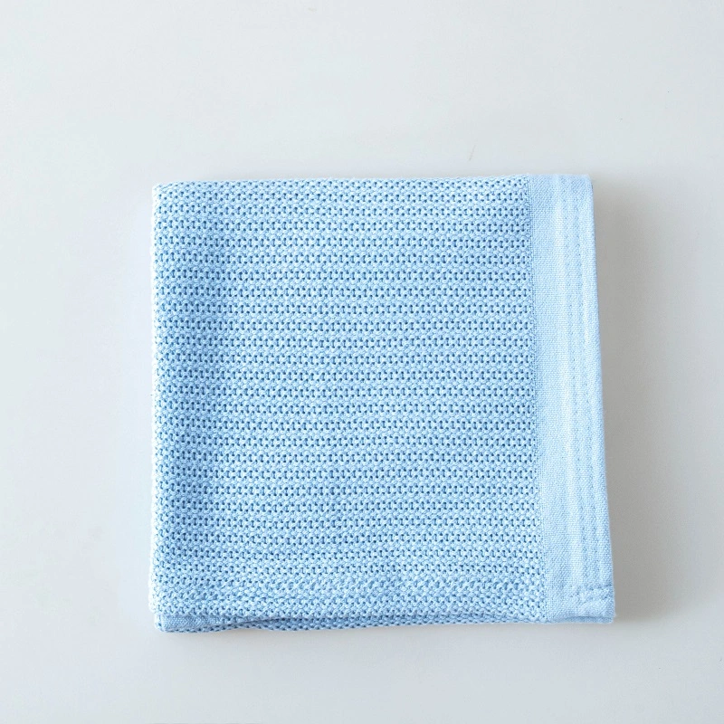 Eco Friendly 100% Gots Certified Organic Cotton Baby Blanket