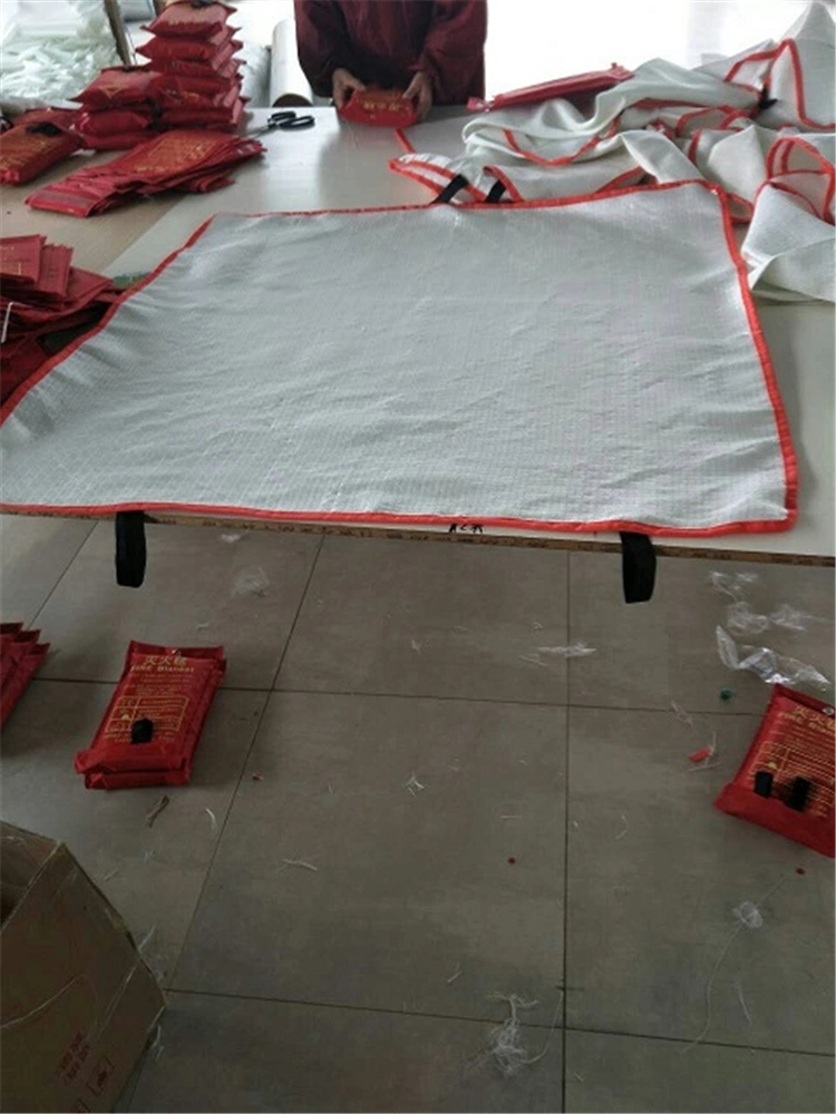 Custom Size New Safe Fire Fighting Equipment Types of Fire Blanket for Home, Hotel, Car, Kitchen