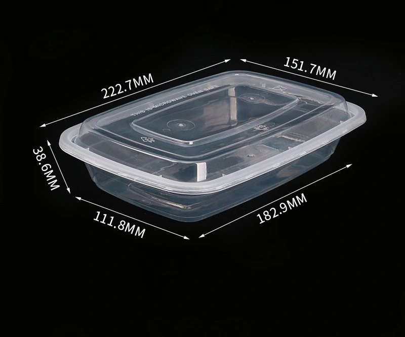 Accept OEM/ODM Bento Lunch Box Disposable for Takeout, Outdoor Picnic, Dinner, Widely Used