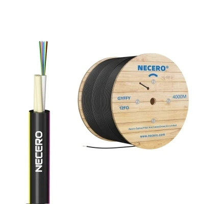 Necero câble optique fibre Gyffy 1-24 noyaux disponibles Fibe optique