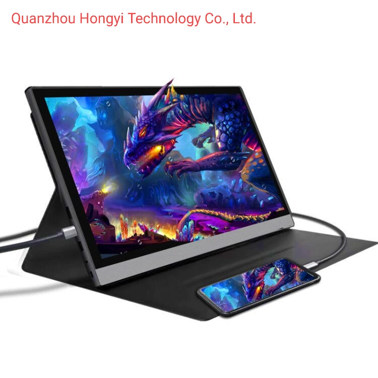 3840*2160 High-Definition 15.6 Inch Touchscreen 4K Laptop Portable Gaming Monitor with Battery