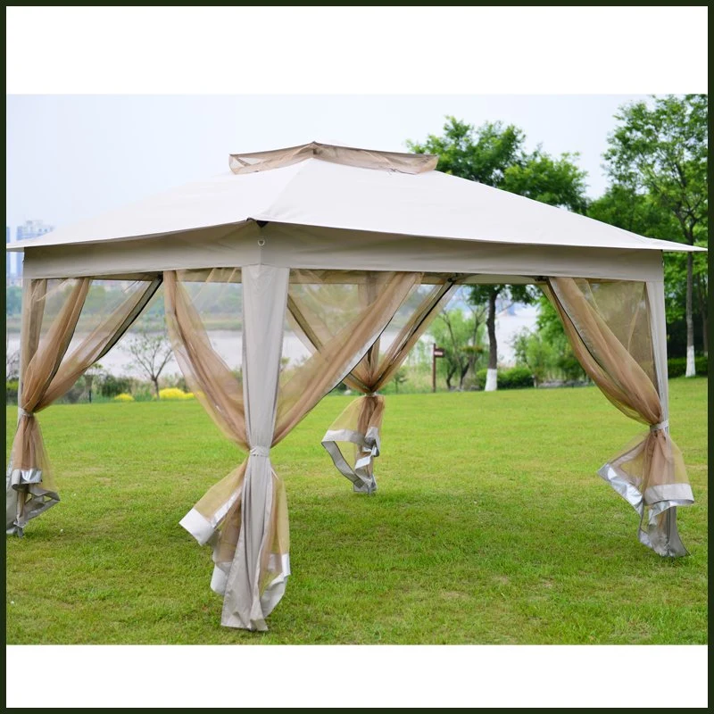 خيمة استراحة مظللة حديقة حديقة حديقة رخيصة معدنية