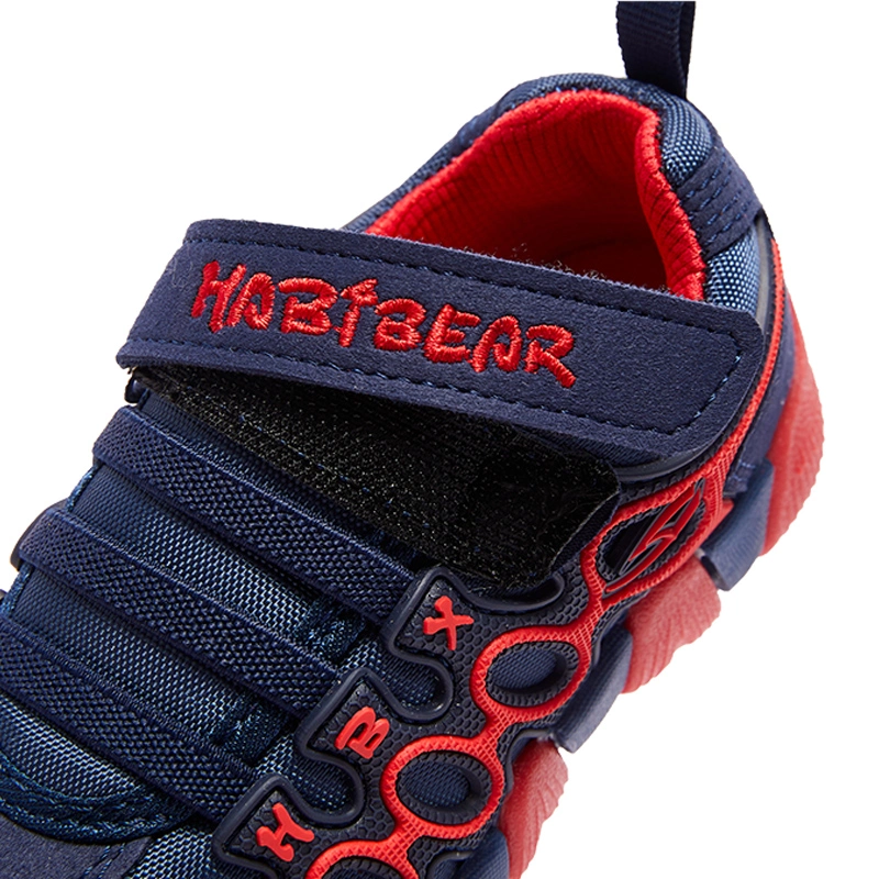 Girl Children Casual Shoes Soft Comfortable Outdoor Black Yellow Kids Mix Running Sport Shoes