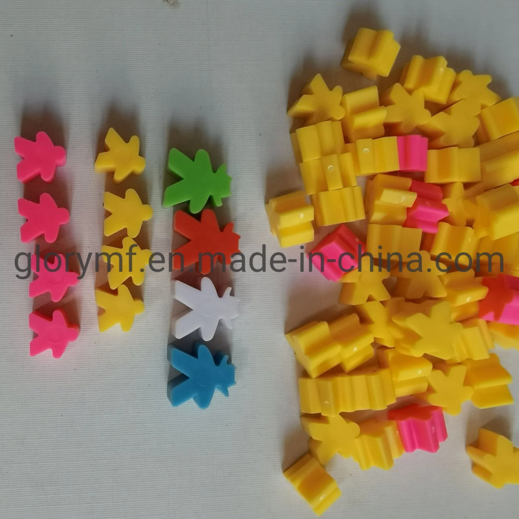 China Suppliers Colorful Plastic Meeples for Board Game Card Game