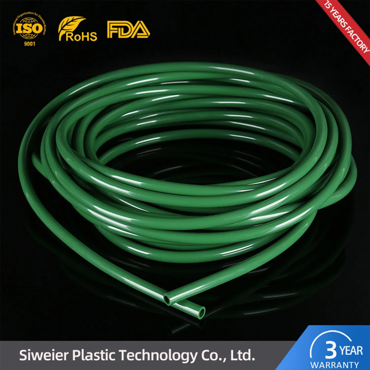 High Hheat Resistance Silicone Hoses Drain Pipes Rubber Silicone Vacuum Tube