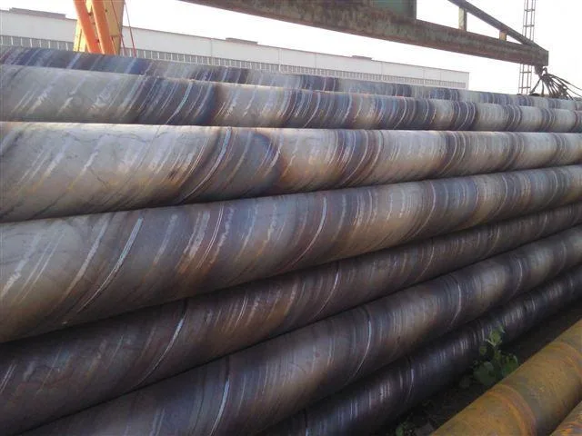 ASTM A53 Gr. B 24 Inch Diameter Steel Pipe Schedule 80 LSAW Welded Carbon Steel Pipe Fast Deli