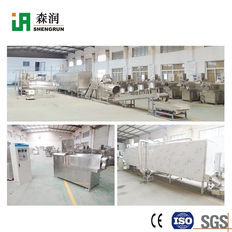 Automatic Grain-Based Materials Puffed Dry Floating and Sinking Fish Food Production Plant Machinery and Equipment for Sale