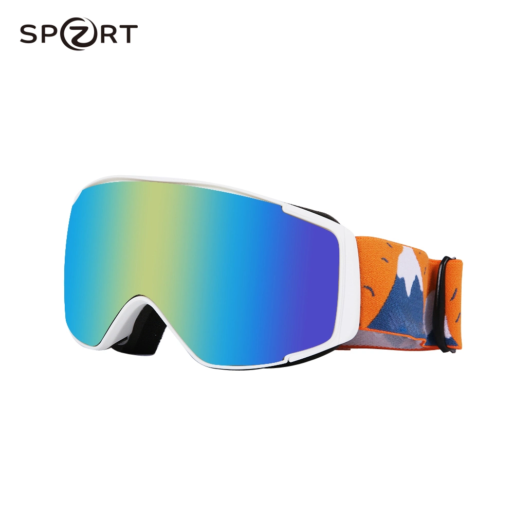 Winddichte UV-Schutz Anti-Fog Double Lens Outdoor Sport Kinder Schnee Brille