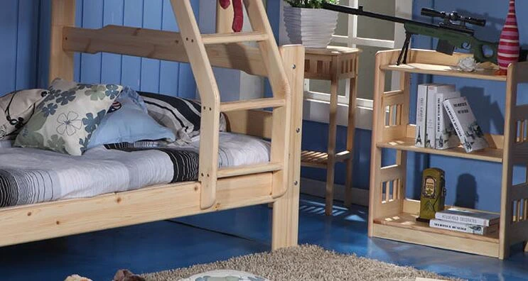 Solid Wooden Bed Room Bunk Beds Children Bunk Bed (M-X2219)