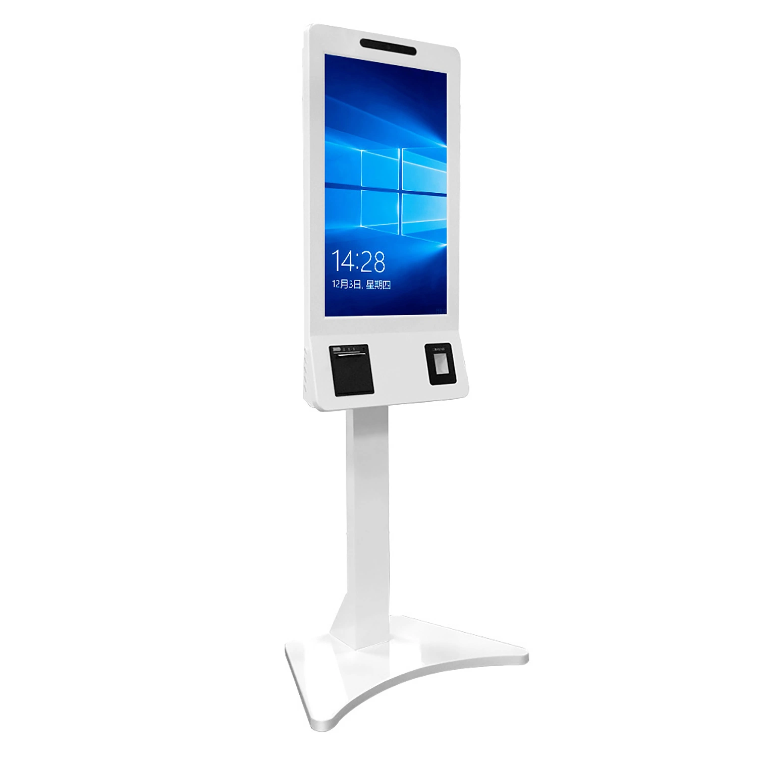 Capacitive Multi Points Automatic Touch Screen POS System Self Pay Machine