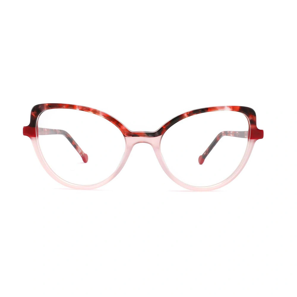 Gd Stylish Style Acetate Lamination Optical Frames Women Acetate Eyeglasses Frames