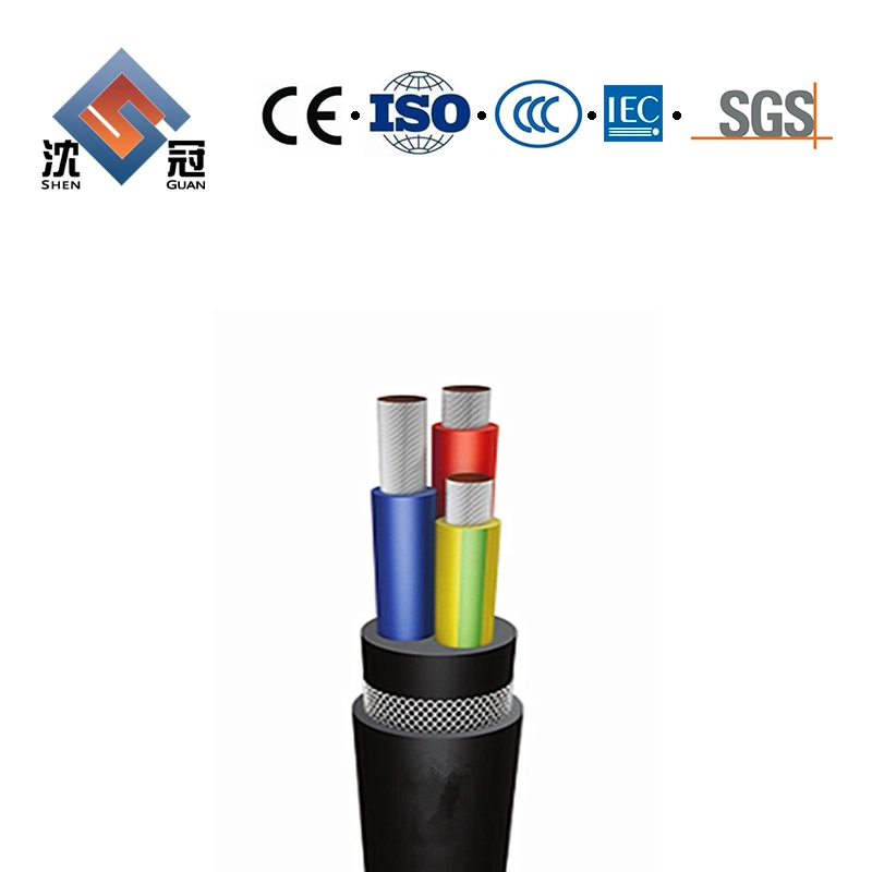 Shenguan Flexible 6/10kv Mining Cable Protolon Reclaimer Power Reeling Cable Mining Flexible Copper/Aluminum Conductor H05rr-F H05rn-F Coiled Waterproof