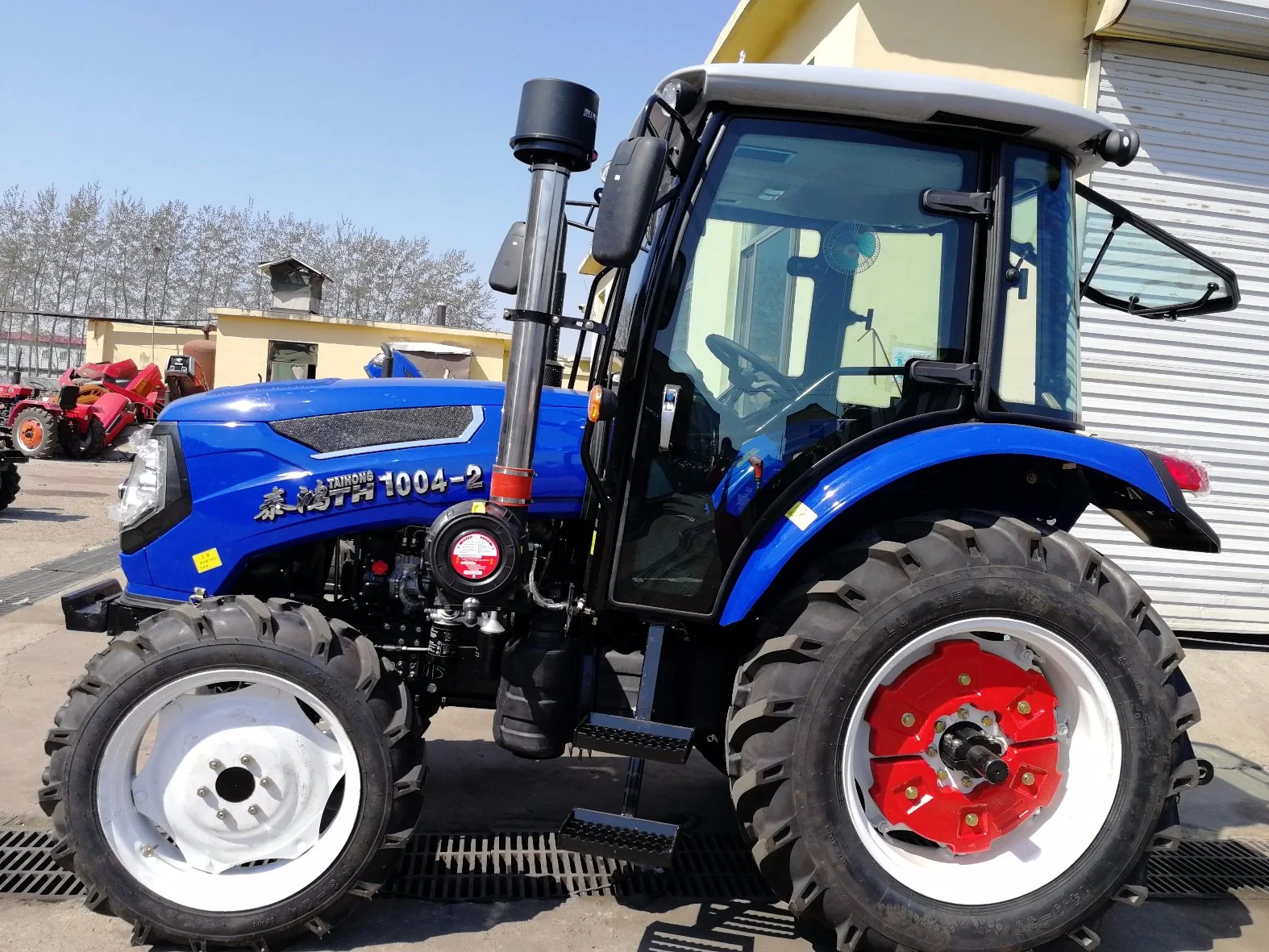 Tractor agrícola de 100 CV con engranaje de la Lanzadera para Cargador Frontal tractor agrícola